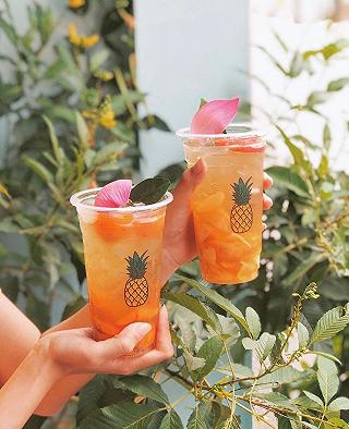 TRÀ TRÁI CÂY THƠM TEA HOUSE 🍐🍊 - ảnh 3 tra trai cay thom tea house 🍐🍊 - anh 3