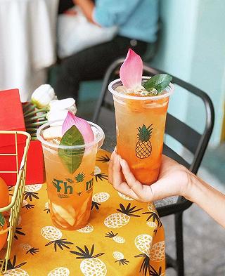TRÀ TRÁI CÂY THƠM TEA HOUSE 🍐🍊 - ảnh 2 tra trai cay thom tea house 🍐🍊 - anh 2