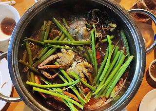 lẩu cua Đất Mũi - ảnh 1 lau cua dat mui - anh 1