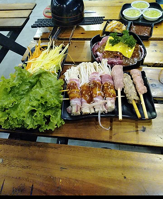 Quán đồ nướng mang tên Panda quận 7😝 - ảnh 1 quan do nuong mang ten panda quan 7😝 - anh 1