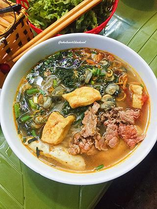 Bún riêu đêm ngõ Giếng Mứt - ảnh 2 bun rieu dem ngo gieng mut - anh 2
