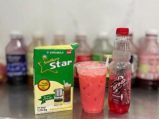 Sting dâu pha sữa đặc - ảnh 4 sting dau pha sua dac - anh 4