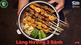 Lòng Nướng 3 Bánh long nuong 3 banh