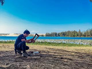 Review thêm một điểm cắm trại lý tưởng trong mùa dịch này cho mọi người tham khảo: Bàu Trắng. - ảnh 4 review them mot diem cam trai ly tuong trong mua dich nay cho moi nguoi tham khao: bau trang. - anh 4