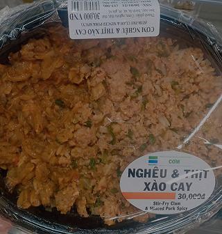Cơm nghêu thịt xào cay😋 - ảnh 1 com ngheu thit xao cay😋 - anh 1