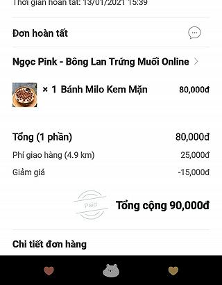 Milo kem mặn 80k - Ngọc Pink - ảnh 3 milo kem man 80k - ngoc pink - anh 3