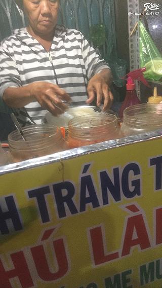 Bánh tráng trộn Chú Lành banh trang tron chu lanh