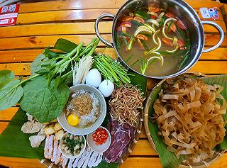Lẩu riêu cua sườn sụn 234k ăn no nê - ảnh 1 lẩu riêu cua sườn suon 234k ăn no nê - anh 1