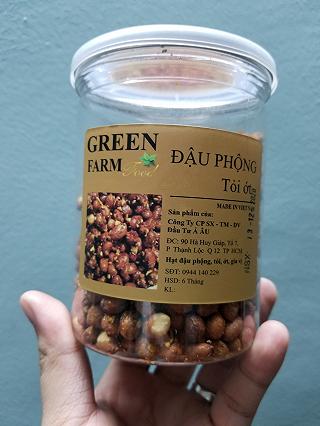 ĐẬU PHỘNG TỎI ỚT GREEN FARM NGON KHÓ CƯỠNG - ảnh 1 dau phong toi ot green farm ngon kho cuong - anh 1