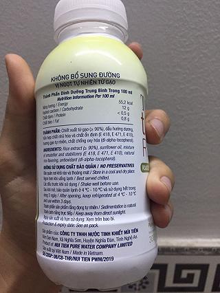 Nước gạo rang Th True Milk - ảnh 3 nuoc gao rang th true milk - anh 3