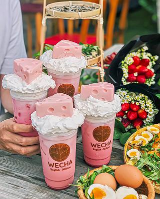 Rủ hội chị em độc thân dzui tánh trải lòng 8/3 bên chiếc trà sữa kem dâu 🍓 kèm cục phô mai dâu 🤤 - ảnh 4 ru hoi chi em doc than dzui tanh trai long 8/3 ben chiec tra sua kem dau 🍓 kem cuc pho mai dau 🤤 - anh 4