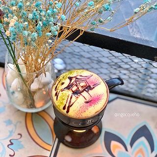 THƯỞNG THỨC MÓN CÀ PHÊ TRỨNG VẼ THỦ CÔNG TRANH PHONG CẢNH TẠI 2PM COFFEE - ảnh 6 thuong thuc mon ca phe trung ve thu cong tranh phong canh tai 2pm coffee - anh 6