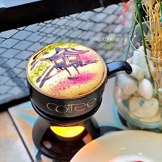 THƯỞNG THỨC MÓN CÀ PHÊ TRỨNG VẼ THỦ CÔNG TRANH PHONG CẢNH TẠI 2PM COFFEE - ảnh 1 thuong thuc mon ca phe trung ve thu cong tranh phong canh tai 2pm coffee - anh 1