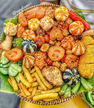 Ăn Vặt Mâm Cá Viên Sốt Mắm Tỏi - ảnh 1 an vat mam ca vien sot mam toi - anh 1
