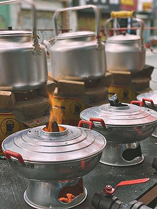 Đi ăn Lẩu Than Hồng kiểu Hong Kong bên hông phố Bùi Viện - ảnh 3 di an lau than hong kieu hong kong ben hong pho bui vien - anh 3