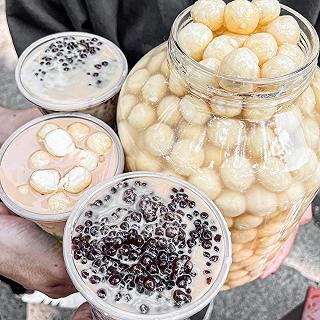 TRÀ SỮA TRÂN CHÂU PHÔ MAI VIÊN CẬP BẾN TAM ĐẢO 😤 - ảnh 2 tra sua tran chau pho mai vien cap ben tam dao 😤 - anh 2