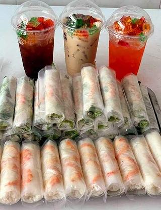 gỏi cuốn tôm thịt - ảnh 3 goi cuon tom thit - anh 3