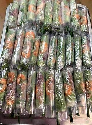 gỏi cuốn tôm thịt - ảnh 2 goi cuon tom thit - anh 2