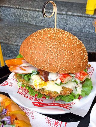 HAMBURGER BÒ mix BƠ PHÁP NỔI TIẾNG chỉ từ 30k mlem xĩu luôn !!! - ảnh 6 hamburger bo mix bo phap noi tieng chi tu 30k mlem xiu luon !!! - anh 6