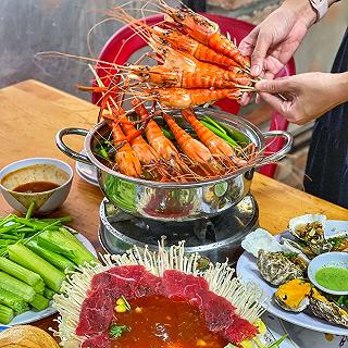 Bắt con tôm càng Bỏ lẩu nàng ăn - ảnh 1 bắt con tôm càng bỏ lẩu nàng ăn - anh 1