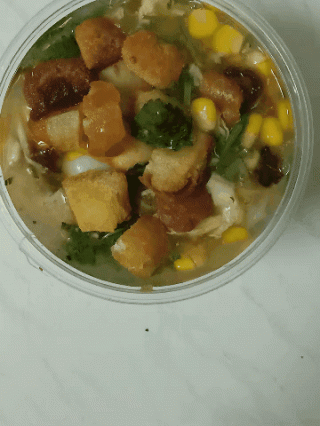 SÚP CUA ĐẶC BIỆT CÓ BẮP VÀ BÁNH MÌ GIÒN - ảnh 1 sup cua dac biet co bap va banh mi gion - anh 1