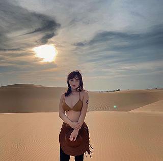 Đồi cát tỉnh lộ 706- Phan Thiết - ảnh 1 doi cat tinh lo 706- phan thiet - anh 1