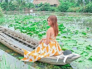 CHECKIN HỒ SEN TAM ĐA RỰC RỠ 🌷 - ảnh 5 checkin ho sen tam da ruc ro 🌷 - anh 5