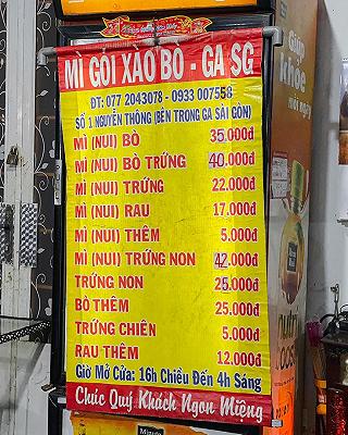 Mì Xào Bò Ga Sài Gòn - ảnh 6 mi xao bo ga sai gon - anh 6