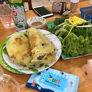 bánh xèo tôm nhảy - giòn ngon - ảnh 2 banh xeo tom nhay - gion ngon - anh 2