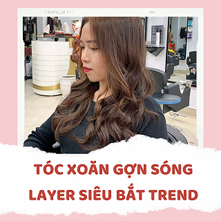 TÓC XOĂN GỢN SÓNG BẮT TREND - ảnh 1 toc xoan gon song bat trend - anh 1