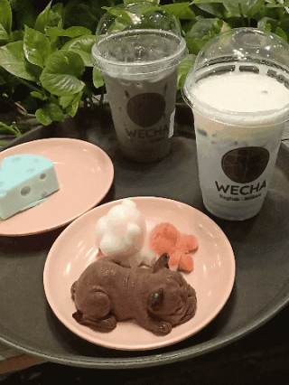 SỮA TƯƠI HOA ĐẬU BIẾC & JERRY CHEESE & THẠCH CÚN BULL - ảnh 1 sua tuoi hoa dau biec & jerry cheese & thach cun bull - anh 1