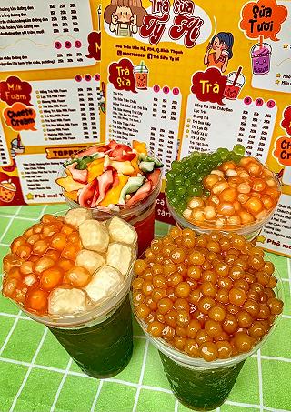 Trà Chanh Thái Xanh Thái Đỏ Ngập Tràn Trân Châu Dừa 🍹🍹 - ảnh 5 tra chanh thai xanh thai do ngap tran tran chau dua 🍹🍹 - anh 5