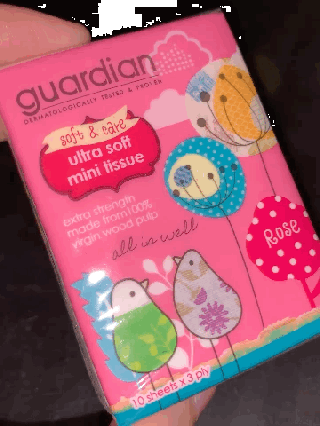 Khăn giấy bỏ túi của nhà Guardian - ảnh 1 khan giay bo tui cua nha guardian - anh 1