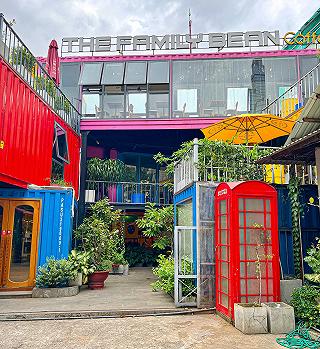 QUÁN CAFE TỪ NHỮNG KHỐI CONTAINER - ảnh 1 quan cafe tu nhung khoi container - anh 1