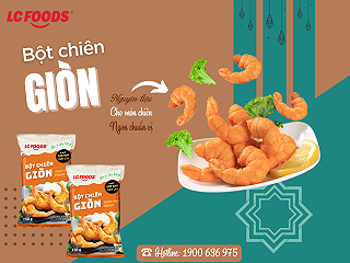 ❤Bột chiên giòn LC Food – nguyên liệu cho món chiên ngon chuẩn vị❤ - ảnh 1 ❤bot chien gion lc food – nguyen lieu cho mon chien ngon chuan vi❤ - anh 1