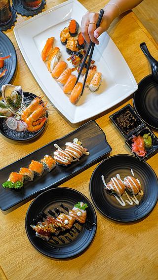 BUFFET SUSHI ĂN THẢ GA VỚI 7749 LOẠI ĐẢM BẢO ĂN ĐÃ CÁI NƯ - ảnh 4 buffet sushi an tha ga voi 7749 loai dam bao an da cai nu - anh 4