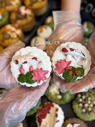 Bánh Trung Thu Handmade - Bánh Nhà KN - ảnh 1 banh trung thu handmade - banh nha kn - anh 1