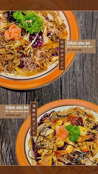 Menu của Wokku Udon - ảnh 3 menu cua wokku udon - anh 3