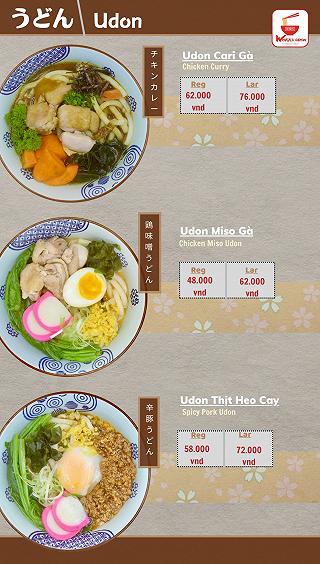 Menu của Wokku Udon - ảnh 5 menu cua wokku udon - anh 5