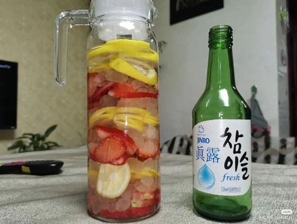 bo tui bi kip pha cocktail soju "sang chanh" don tet duong lich tai nha - anh 12