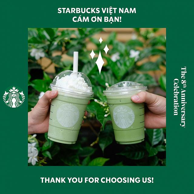 nhanh chan rinh ngay starbucks uu dai dac biet dong green tea chi 1 ngay duy nhat - anh 14