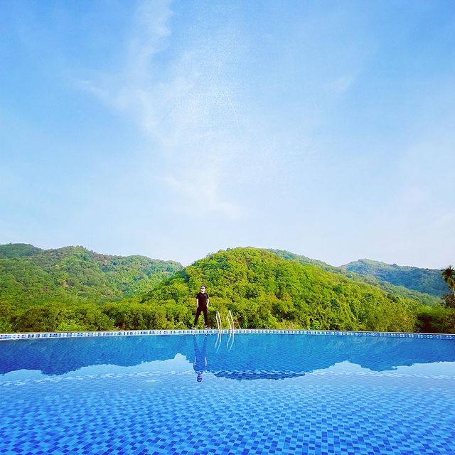 Phát hiện điểm trốn nắng tắm hồ bơi vô cực view núi rừng đẹp như 'thiên đường Bali' sát Sài Gòn - ảnh 18 phat hien diem tron nang tam ho boi vo cuc view nui rung dep nhu "thien duong bali" sat sai gon - anh 18