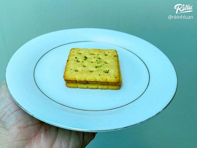 banh cracker afc hop 200gr, huong vi rau, ngon da man - anh 4