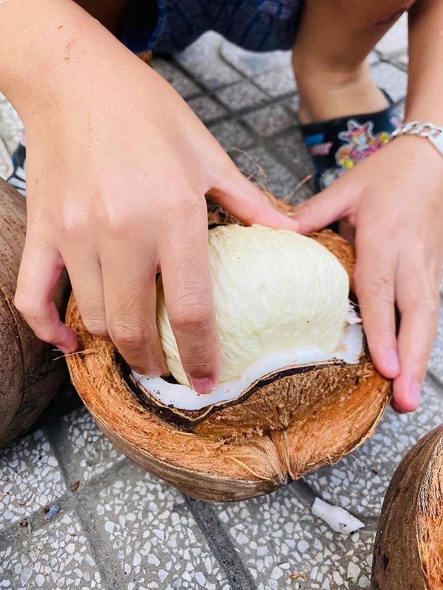 Thử một lần mê luôn MỘNG DỪA TƯƠI NGỌT MÁT đặc sản của miền tây - ảnh 10 thu mot lan me luon mong dua tuoi ngot mat dac san cua mien tay - anh 10