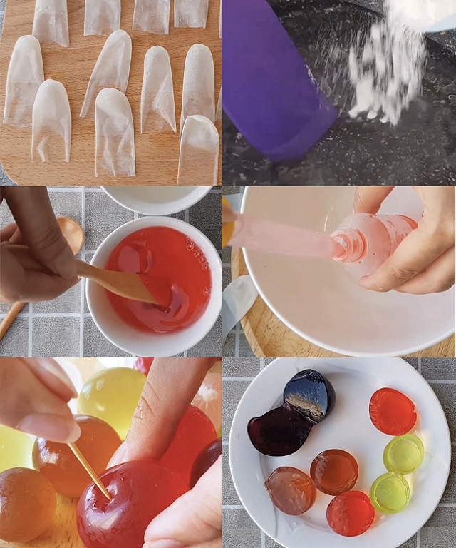 Bật mí cách làm Thạch nổ nho Kyoho Hàn Quốc tưởng khó mà dễ - ảnh 9 bat mi cach lam thach no nho kyoho han quoc tuong kho ma de - anh 9