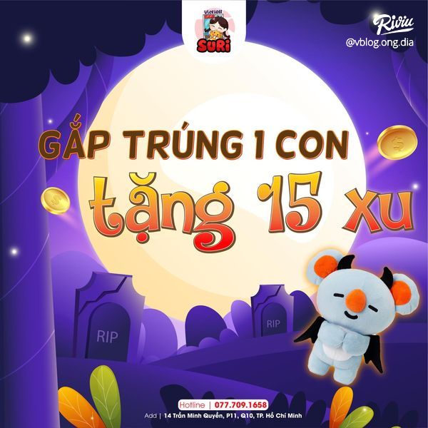 GẮP GẤU BÔNG HALLOWEEN - TRÚNG QUÀ CỰC XỊN - ảnh 14 gap gau bong halloween - trung qua cuc xin - anh 14