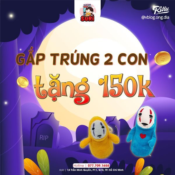 GẮP GẤU BÔNG HALLOWEEN - TRÚNG QUÀ CỰC XỊN - ảnh 12 gap gau bong halloween - trung qua cuc xin - anh 12