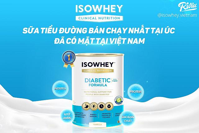 Sữa tiểu đường IsoWhey có tốt cho người tiểu đường không? - ảnh 3 sua tieu duong isowhey co tot cho nguoi tieu duong khong? - anh 3
