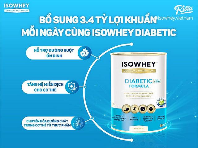 Sữa tiểu đường IsoWhey - Lựa chọn tốt nhất được chuyên gia khuyên dùng - ảnh 1 sua tieu duong isowhey - lua chon tot nhat duoc chuyen gia khuyen dung - anh 1