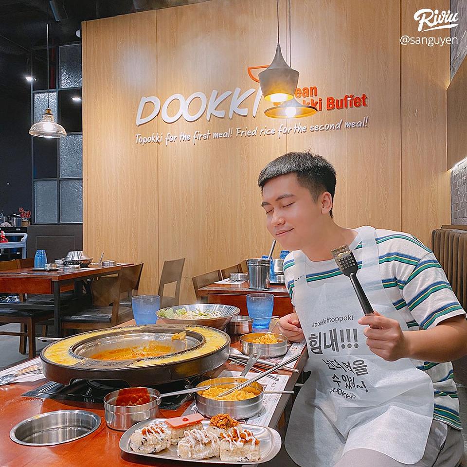 Ăn Lẩu Buffet Tokbokki Hàn Quốc Chỉ 139K Về Dookki Parkson Hùng Vương |  Riviu.Vn